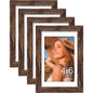 Vittanly 8x10 Picture Frames Set of 4, for Wall or Tabletop, Pale Pink