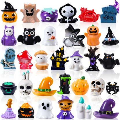 DIYDEC 40pcs Mini Resin Animal 40 Styles Tiny Resin Animals Miniature Little Small Animal Figures Bulk for Micro Fairy Garden Landscape Accessories Dollhouse Hide Crafts Decor Aquarium Toys