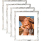 Vittanly 8x10 Picture Frames Set of 4, for Wall or Tabletop, Pale Pink