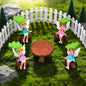Fairy Garden Accessories 30Pcs Mini Fall Resin Figurines