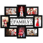 Jerry & Maggie Family Photo Frame 22x17, PVC Picture Frames Collage Wall Decor 9 Opening Wall Hanging For 6x4 Photos 8 Pack, No-Assembly 3D Design Waterproof Memorial Keepsake, Ashes
