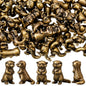 Civaner 24 Pcs Mini Sheep Figurines, Miniature Lamb, Mini Brass Figurines