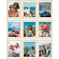 Vittanly 8x10 Picture Frames Set of 9 for Wall or Tabletop Display, Gold