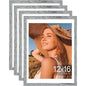 Vittanly 8x10 Picture Frames Set of 4, for Wall or Tabletop, Pale Pink