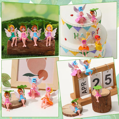 20 Pcs Fairy Figurines Miniature Fairies Full Collection Garden