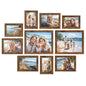 SONGMICS Gallery Wall Frame Set of 10, Hanging or Tabletop Display