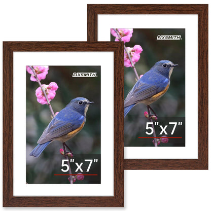 FIXSMITH 10 Pack Picture Frames Collage Wall Decor for Mounting or Tabletop Display, Gallery Wall Frame Set with Two 8x10 Black Frames, Four 5x7 Frames and Four 4x6 Frames, Multi-Pack Photo Frame Set