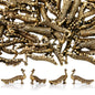 Civaner 24 Pcs Mini Sheep Figurines, Miniature Lamb, Mini Brass Figurines