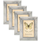 XUANLUO 5x7 Picture Frames Set of 4,Rustic Retro Photo Frame(Multicolor)