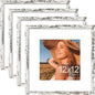 Vittanly 8x10 Picture Frames Set of 4, for Wall or Tabletop, Pale Pink