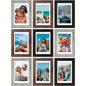 Vittanly 8x10 Picture Frames Set of 9 for Wall or Tabletop Display, Gold