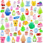 DIYDEC 40pcs Mini Resin Animal 40 Styles Tiny Resin Animals Miniature Little Small Animal Figures Bulk for Micro Fairy Garden Landscape Accessories Dollhouse Hide Crafts Decor Aquarium Toys