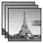 upsimples 16x24 Poster Frame, Easy Slide-In Assembly, Black, 3 Pack