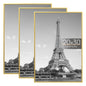 upsimples 16x24 Poster Frame, Easy Slide-In Assembly, Black, 3 Pack