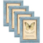 XUANLUO 5x7 Picture Frames Set of 4,Rustic Retro Photo Frame(Multicolor)