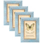 XUANLUO 5x7 Picture Frames Set of 4,Rustic Retro Photo Frame(Multicolor)