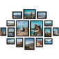 Vittanly 10 Pack Picture Frames Collage Wall Decor, Black