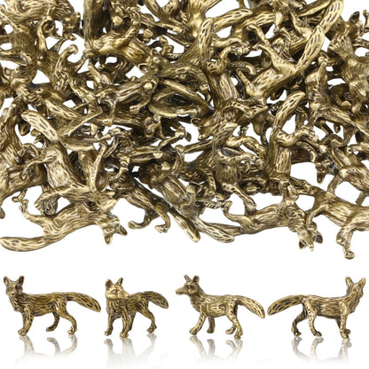 Civaner 24 Pcs Mini Sheep Figurines, Miniature Lamb, Mini Brass Figurines