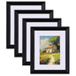 eletecpro 8x10 Vintage Picture Frame, Glass Cover, Gold, 4-Pack