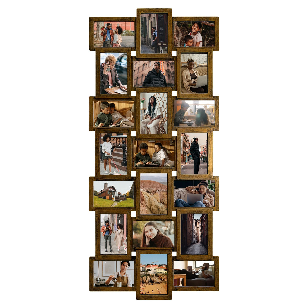 J.M.Deco Collage Picture Frames for Wall Decor-4 x 6 Photo Frames Gallery