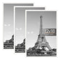 upsimples 16x24 Poster Frame, Easy Slide-In Assembly, Black, 3 Pack