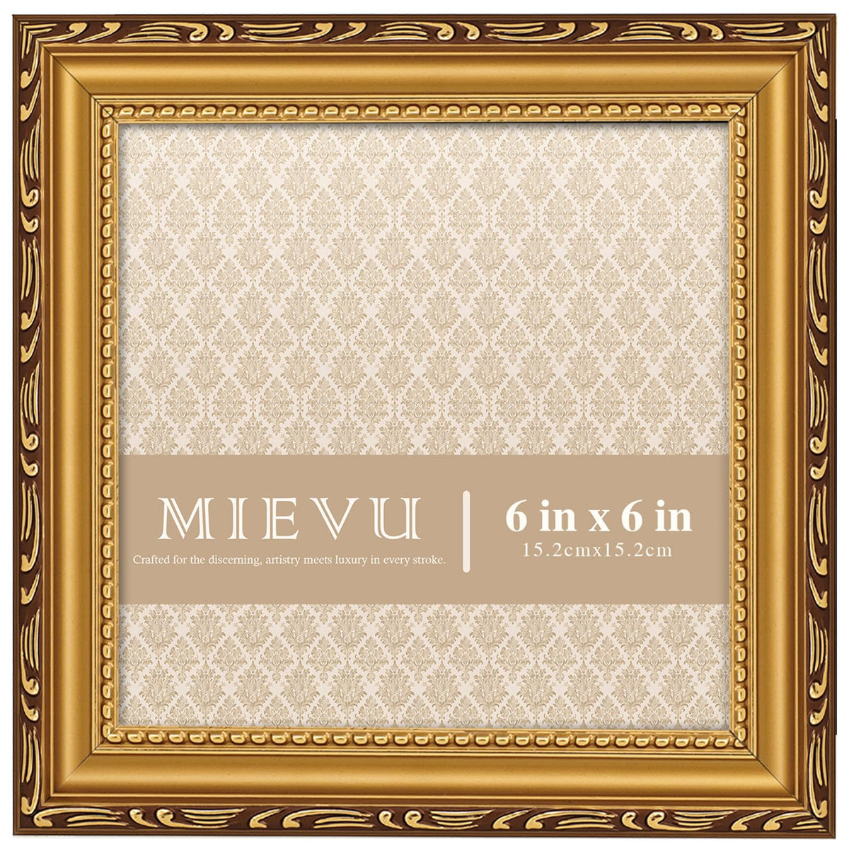 8x10 Picture Frame Gold, Ornate Vintage Photo Frame, Wall or Tabletop
