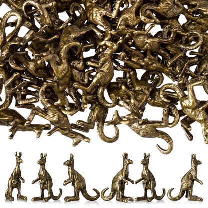 Civaner 24 Pcs Mini Sheep Figurines, Miniature Lamb, Mini Brass Figurines