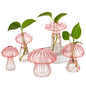 Glasseam Mushroom Plant Propagation Station, Small Glass Propagation Vases