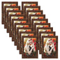 PETAFLOP Wooden Bulk 4x6 Picture Frame Set of 18, Rustic Brown Photo Frames Fits 4 by 6 for Wall or Tabletop Display