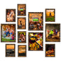 DUENPY 12 Pack Gallery Collage Frame Mixed Sizes Black
