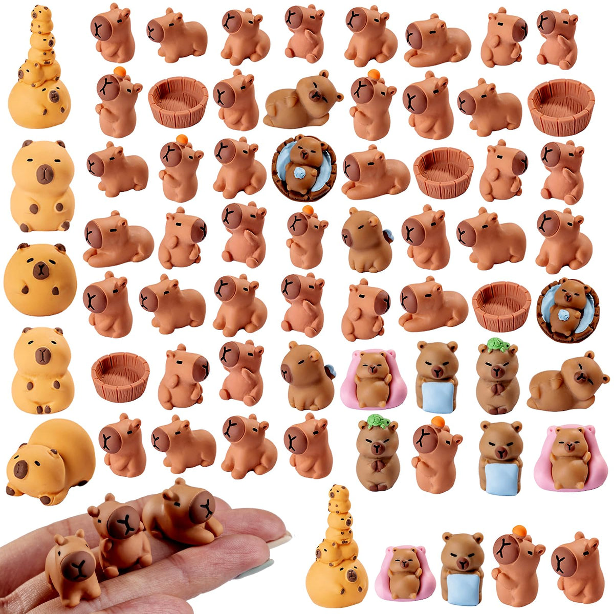 12 Pcs Mini Elephant Figurines - Fairy Garden Decor,Miniature Landscape Ornaments,DIY Craft Projects,Home Decoration Access