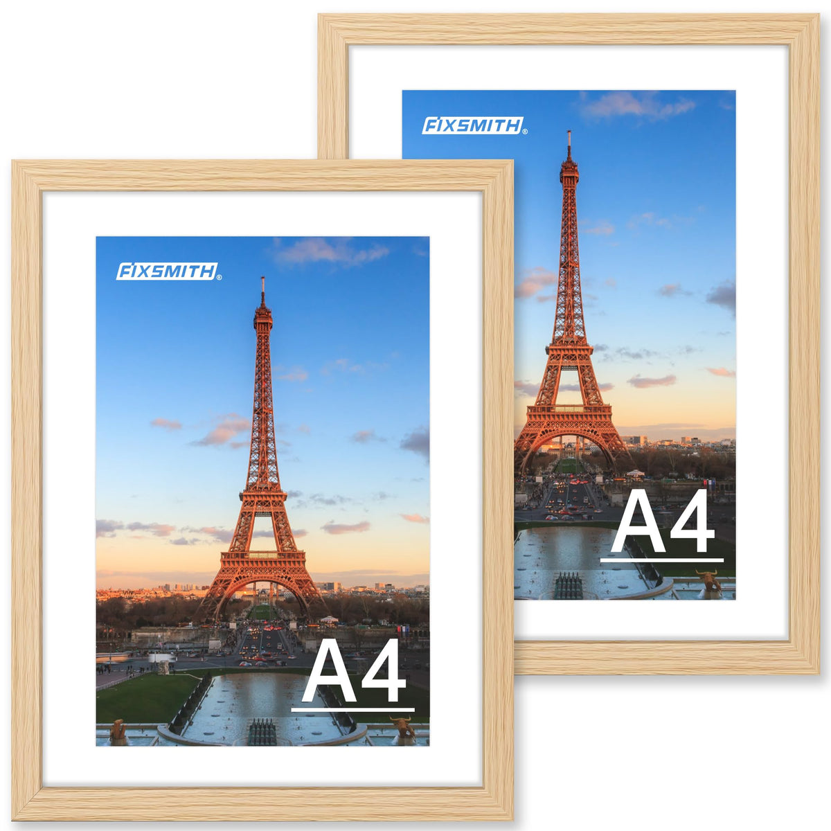 FIXSMITH 10 Pack Picture Frames Collage Wall Decor for Mounting or Tabletop Display, Gallery Wall Frame Set with Two 8x10 Black Frames, Four 5x7 Frames and Four 4x6 Frames, Multi-Pack Photo Frame Set