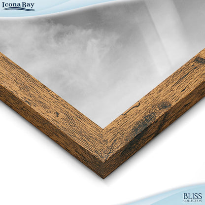 4x6 Hanging Picture Frames Collage with 8 Openings - Rustic Brown, 2 PK