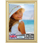 5x7 Gold Picture Frame, Contemporary, Inspirations, Wall or Table Top