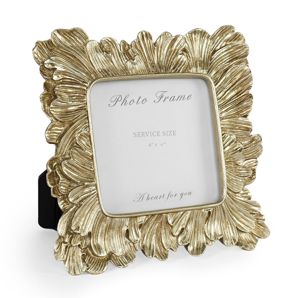 Cuspin 4x6 Vintage Picture Frame Gold Ornate Resin Arched Photo Frame
