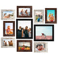 LUCKYLIFE Picture Frames Collage Wall Decor 10-Pack, Gallery Wall Frame Set with 8x10 5x7 4x6 Frames in 3 Different Finishes