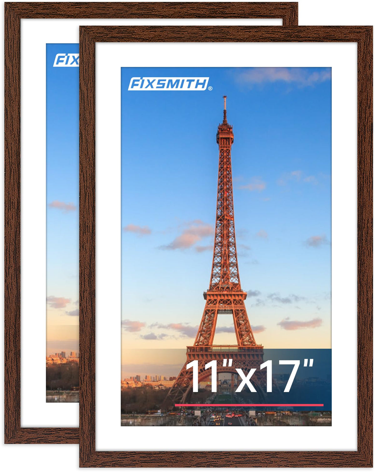 FIXSMITH 10 Pack Picture Frames Collage Wall Decor for Mounting or Tabletop Display, Gallery Wall Frame Set with Two 8x10 Black Frames, Four 5x7 Frames and Four 4x6 Frames, Multi-Pack Photo Frame Set
