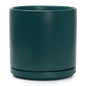 D'vine Dev 3.5 Inch Ceramic Planter Pot, Teal, 94-O-A-9
