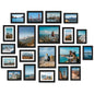 Vittanly 10 Pack Picture Frames Collage Wall Decor, Black