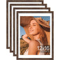 Vittanly 8x10 Picture Frames Set of 4, for Wall or Tabletop, Pale Pink