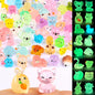 KIMOBER 36 Pcs Halloween Mini Resin Figures, Mixed Mini Figurines with Pumpkin Ghost Skull Designs, Tiny Resin Figures for Halloween Tree, Party Favors, Miniature Decorations
