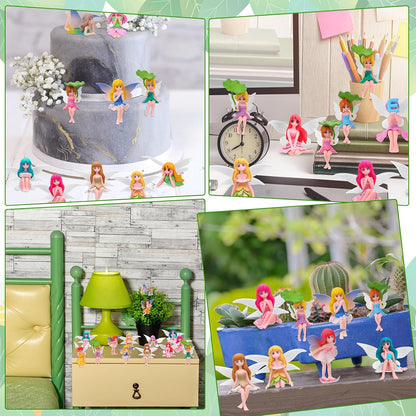 20 Pcs Fairy Figurines Miniature Fairies Full Collection Garden