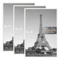 upsimples 16x24 Poster Frame, Easy Slide-In Assembly, Black, 3 Pack