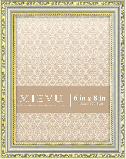 8x10 Picture Frame Gold, Ornate Vintage Photo Frame, Wall or Tabletop