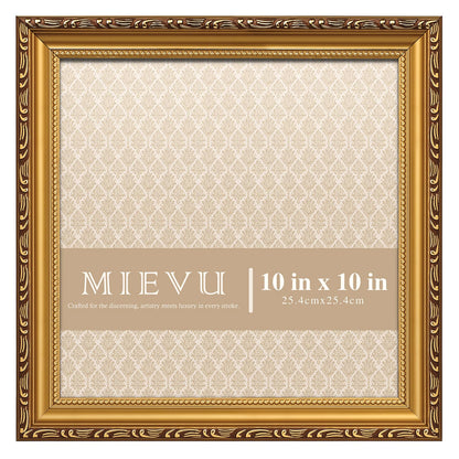 8x10 Picture Frame Gold, Ornate Vintage Photo Frame, Wall or Tabletop