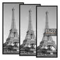 upsimples 16x24 Poster Frame, Easy Slide-In Assembly, Black, 3 Pack