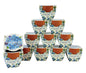 BUZZY Seeds Daydream Grow Kit 12-Pack, Terracotta Pots, Assorted Flowers