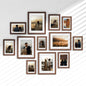 Venusmiles 20 Pack Picture Frames Collage Wall Decor, Gallery Frame Set for Wall Mounting or Tabletop Display, Multi Sizes Including 4pcs 8x10, 8pcs 5x7, 8pcs 4x6, Oak