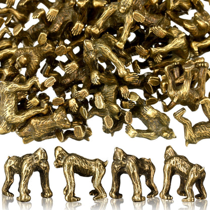Civaner 24 Pcs Mini Sheep Figurines, Miniature Lamb, Mini Brass Figurines