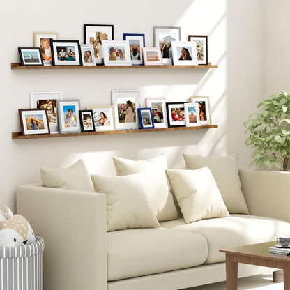 Vittanly 8x10 Picture Frames Set of 4, for Wall or Tabletop, Pale Pink
